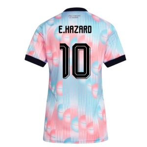 Dámské Fotbalové Dresy Belgie E. Hazard #10 MS 2026 Venkovní