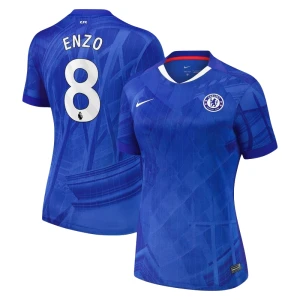 Dámské Fotbalové Dresy Chelsea FC Enzo Fernández #8 2025/26 Domácí