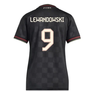 Dámské Fotbalové Dresy FC Bayern München Robert Lewandowski #9 2025/26 Třetí