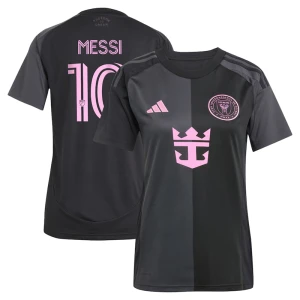 Dámské Fotbalové Dresy Inter Miami CF Lionel Messi #10 2025/26 Venkovní
