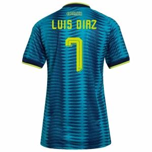 Dámské Fotbalové Dresy Kolumbie Luis Diaz #7 MS 2026 Venkovní