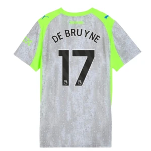 Dámské Fotbalové Dresy Manchester City Kevin De Bruyne #17 2025/26 Třetí