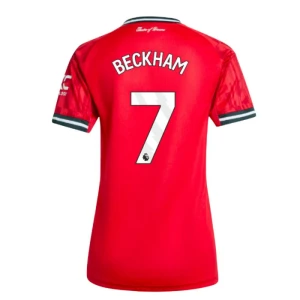 Dámské Fotbalové Dresy Manchester United David Beckham #7 2025/26 Domácí