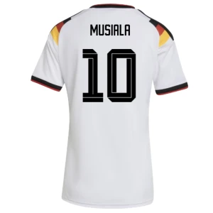 Dámské Fotbalové Dresy Německo Jamal Musiala #10 MS 2026 Domácí