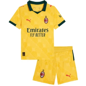 Dětské Fotbalové Dresy AC Milan Komplet 2025/26 Třetí