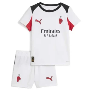 Dětské Fotbalové Dresy AC Milan Komplet 2025/26 Venkovní