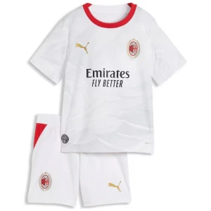 Dětské Fotbalové Dresy AC Milan Komplet 2026-27 Venkovní