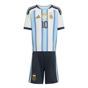 Dětské Fotbalové Dresy Argentina Lionel Messi #10 MS 2026 Komplet Domácí