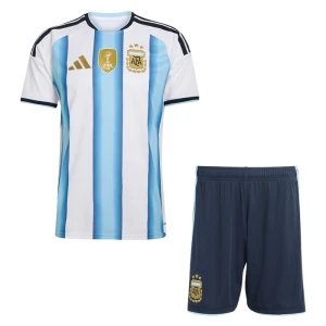 Dětské Fotbalové Dresy Argentina MS 2026 Komplet Domácí