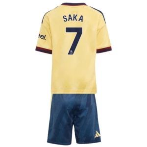 Dětské Fotbalové Dresy Arsenal FC Bukayo Saka #7 Komplet 2026-27 Třetí
