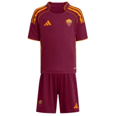 Dětské Fotbalové Dresy AS Roma Komplet 2025/26 Domácí