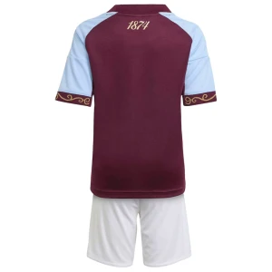 Dětské Fotbalové Dresy Aston Villa Komplet 2025/26 Domácí