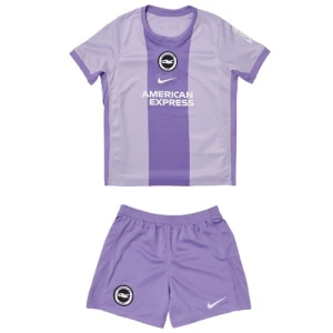 Dětské Fotbalové Dresy Brighton Hove Albion Komplet 2025/26 Venkovní