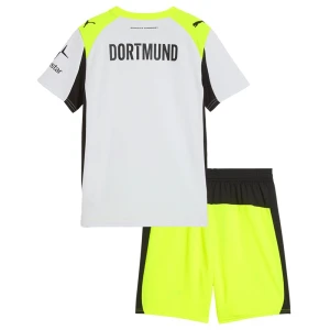 Dětské Fotbalové Dresy BVB Borussia Dortmund Komplet 2025/26 Venkovní