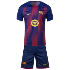 Dětské Fotbalové Dresy FC Barcelona Komplet 2025/26 Domácí