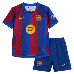 Dětské Fotbalové Dresy FC Barcelona Komplet 2026-27 Domácí
