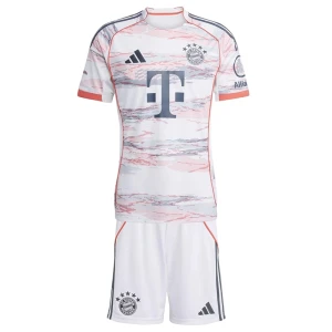 Dětské Fotbalové Dresy FC Bayern München Komplet 2025/26 Venkovní