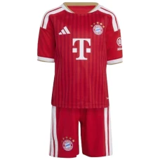 Dětské Fotbalové Dresy FC Bayern München Komplet 2026-27 Domácí