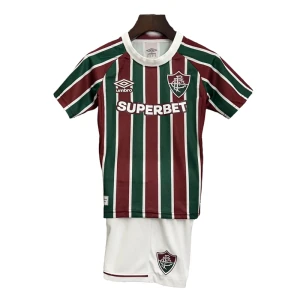 Dětské Fotbalové Dresy Fluminense Komplet 2025/26 Domácí