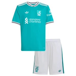 Dětské Fotbalové Dresy Liverpool FC Komplet 2025/26 Třetí