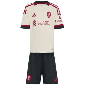 Dětské Fotbalové Dresy Liverpool FC Komplet 2025/26 Venkovní