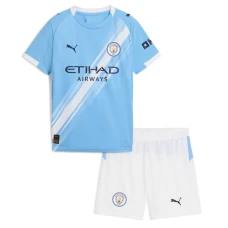 Dětské Fotbalové Dresy Manchester City Komplet 2025/26 Domácí
