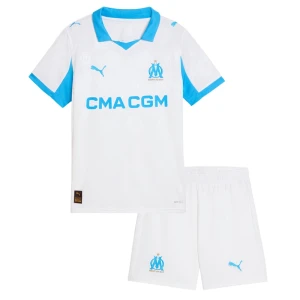 Dětské Fotbalové Dresy Olympique de Marseille Komplet 2025/26 Domácí