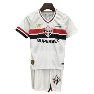 Dětské Fotbalové Dresy São Paulo FC Komplet 2025/26 Domácí