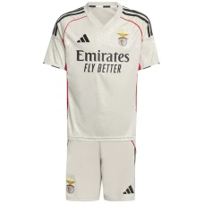 Dětské Fotbalové Dresy SL Benfica Komplet 2025/26 Venkovní