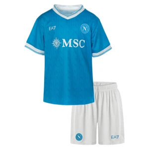 Dětské Fotbalové Dresy SSC Napoli Komplet 2025/26 Domácí
