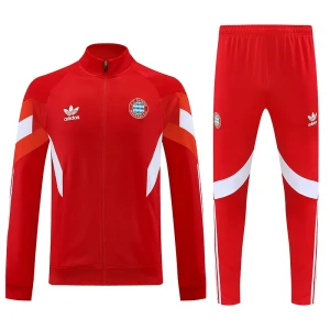 FC Bayern München Tréninkový Bunda Komplety 2025/26 - Červená