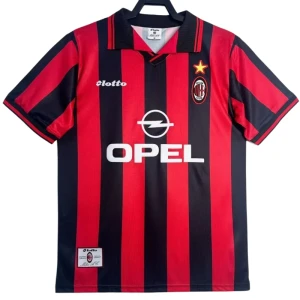 Fotbalové Dresy AC Milan 1997-98 Retro Domácí