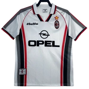 Fotbalové Dresy AC Milan 1997-98 Retro Venkovní