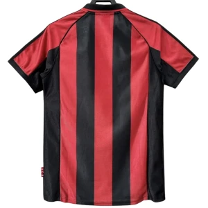 Fotbalové Dresy AC Milan 1998-99 Retro Domácí