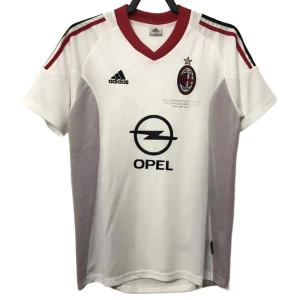 Fotbalové Dresy AC Milan 2002-03 Champions League Final Retro Venkovní
