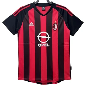 Fotbalové Dresy AC Milan 2002-03 Retro Domácí