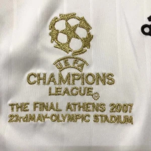 Fotbalové Dresy AC Milan 2006-07 Champions League Final Retro Venkovní