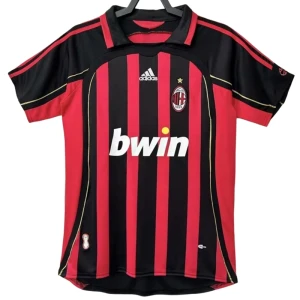 Fotbalové Dresy AC Milan 2006-07 Retro Domácí