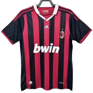Fotbalové Dresy AC Milan 2009-10 Retro Domácí