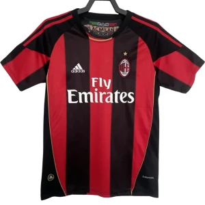 Fotbalové Dresy AC Milan 2010-11 Retro Domácí
