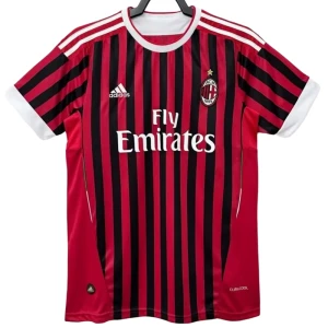 Fotbalové Dresy AC Milan 2011-12 Retro Domácí
