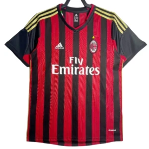 Fotbalové Dresy AC Milan 2013-14 Retro Domácí