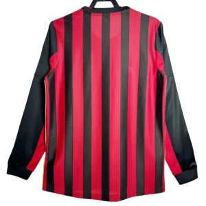 Fotbalové Dresy AC Milan 2013-14 Retro Domácí Dlouhý Rukáv