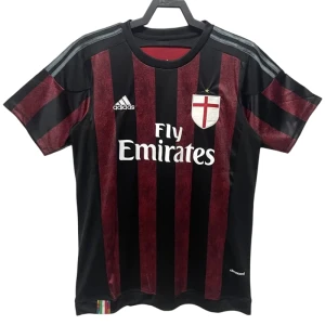 Fotbalové Dresy AC Milan 2015-16 Retro Domácí