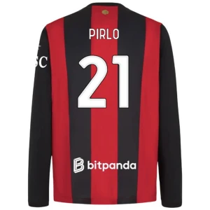 Fotbalové Dresy AC Milan Andrea Pirlo #21 Domácí 2026-27 Dlouhý Rukáv