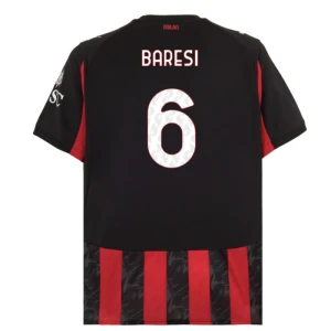 Fotbalové Dresy AC Milan Baresi #6 Domácí 2025/26