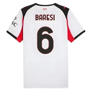 Fotbalové Dresy AC Milan Baresi #6 Venkovní 2025/26