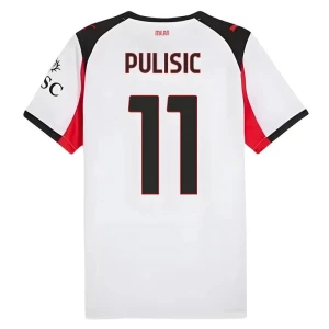 Fotbalové Dresy AC Milan Christian Pulisic #11 Venkovní 2025/26