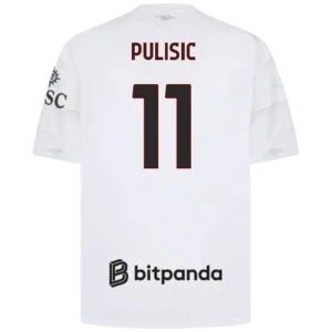 Fotbalové Dresy AC Milan Christian Pulisic #11 Venkovní 2026-27