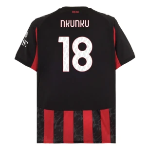 Fotbalové Dresy AC Milan Christopher Nkunku #18 Domácí 2025/26